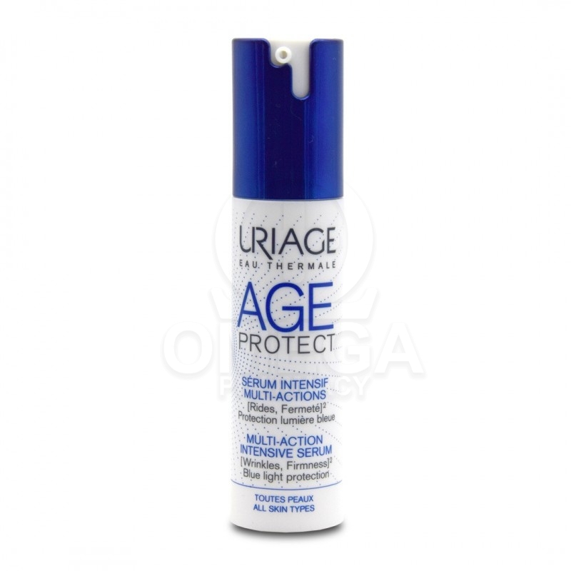 URIAGE Age Protect Multi-Action Intesive Serum Εντατικός Ορός Πολλαπλών Δράσεων Για Όλους Τους Τύπους Επιδερμίδας 30ml