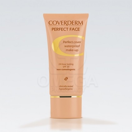 COVERDERM Perfect Face SPF 20 No.9 Αδιάβροχο make-up Προσώπου για όλους τους τύπους δέρματος 30ml