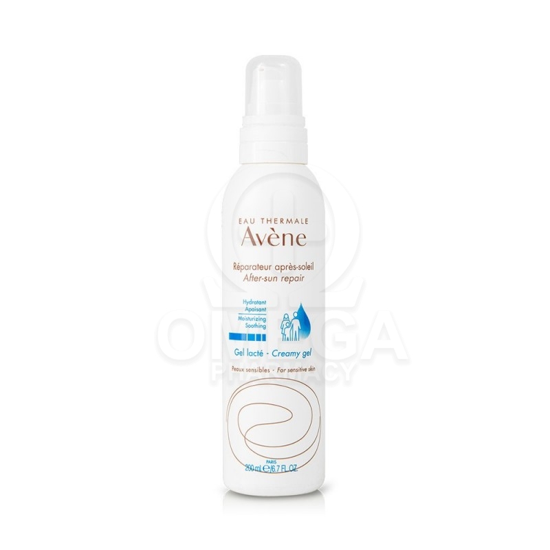 Avene Reparateur Gel Lacte Apres Soleil Καταπραϋντικό & Ενυδατικό Γαλάκτωμα Προσώπου & Σώματος για Μετά τον Ήλιο 200ml