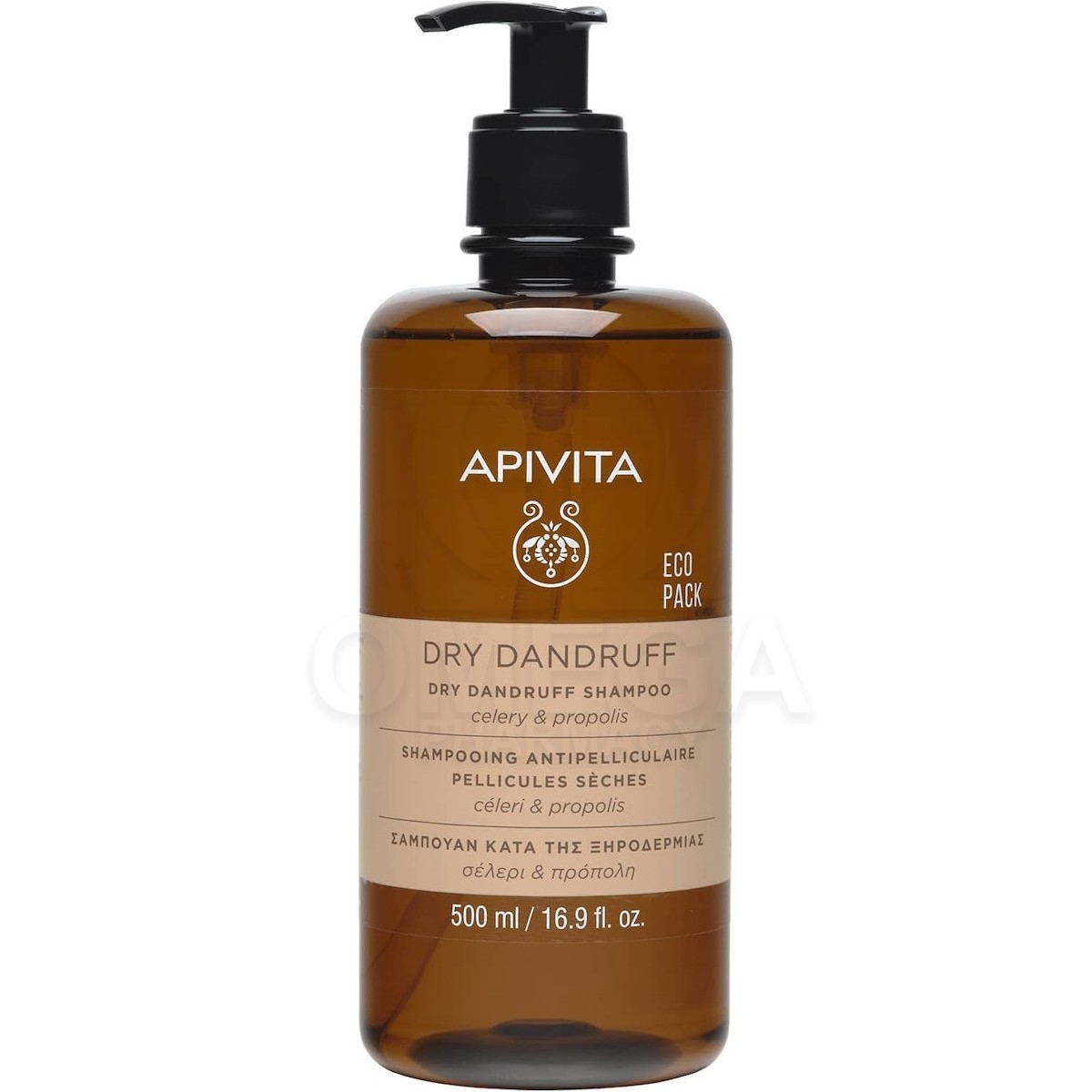 APIVITA Dry Dandruff Shampoo Σαμπουάν κατά της Ξηροδερμίας με Σέλερι