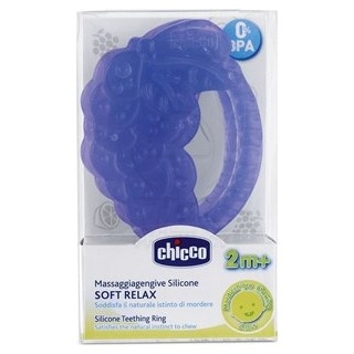 CHICCO Κρίκος Οδοντοφυΐας Σταφύλι 2m+ 1τμχ