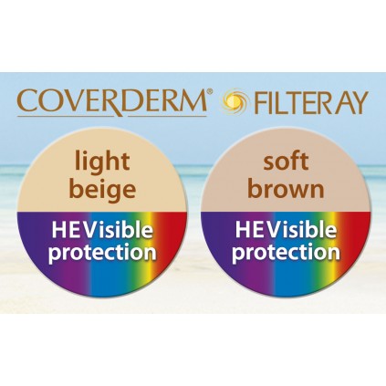 Coverderm Filteray Face Plus SPF30 Normal Αδιάβροχη Αντηλιακή Κρέμα Προσώπου & After Sun (2σε1) Απόχρωση Light Beige για Κανονικές Επιδερμίδες, Για 4 τύπους ηλιακής ακτινοβολίας, UVA, UVB, IR (υπέρυθρη) και Ορατή 50ml