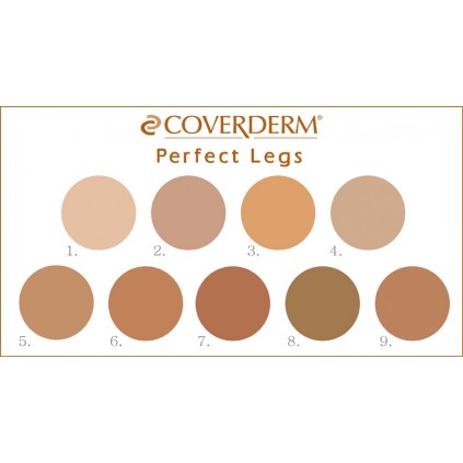 COVERDERM Perfect Legs No.6 SPF 16 Αδιάβροχο Make Up για πόδια & σώμα 50ml