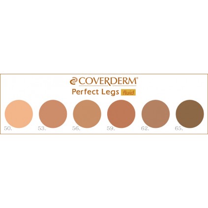 COVERDERM Perfect Legs Fluid SPF40 No.53 Αδιάβροχο make-up για πόδια και σώμα 75ml