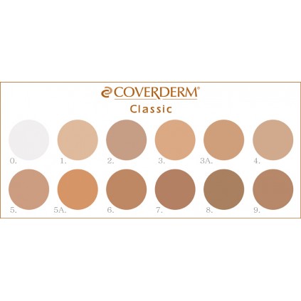 COVERDERM Classic Waterproof Concealing Foundation SPF 30 No.3 make-up για την πλήρη κάλυψη των ατελειών του δέρματος 15ml