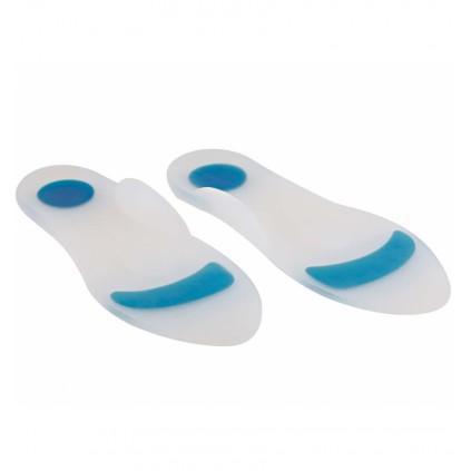 ABC Orthopedic Health Products Soft Step SS 001 Silicone Insoles Πάτος Σιλικόνης με Ανύψωση Εσωτερικής Καμάρας 41-42 Μέγεθος 1 Ζευγάρι