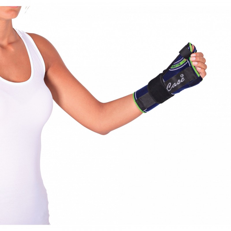 ABC Orthopedic Health Products Case HB 5304 Thumb Supported Wrist Splint Left Hand Νάρθηκας Πηχεοκαρπικός με Στήριξη Αντίχειρα Αριστερός One Size Μέγεθος 1τμχ