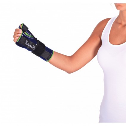 ABC Orthopedic Health Products Case HB 5304 Thumb Supported Wrist Splint Right Hand Νάρθηκας Πηχεοκαρπικός με Στήριξη Αντίχειρα Δεξιός One Size Μέγεθος 1τμχ