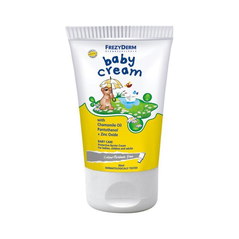 FREZYDERM Baby Cream Αδιάβροχη Προστατευτική Κρέμα για Σύγκαμα 50ml
