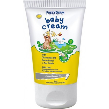 FREZYDERM Baby Cream Αδιάβροχη Προστατευτική Κρέμα για Σύγκαμα 50ml
