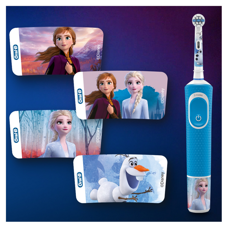 ORAL-B Special Edition Frozen II Ηλεκτρική Οδοντόβουρτσα για Παιδιά άνω των 3 Ετών & Θήκη Ταξιδίου 1τμχ