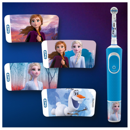 ORAL-B Special Edition Frozen II Ηλεκτρική Οδοντόβουρτσα για Παιδιά άνω των 3 Ετών & Θήκη Ταξιδίου 1τμχ