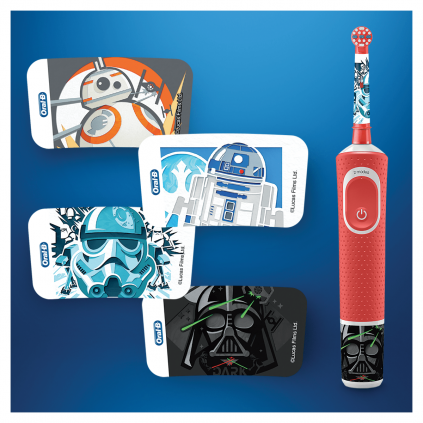 ORAL-B Special Edition Star Wars Ηλεκτρική Οδοντόβουρτσα για Παιδιά άνω των 3 Ετών & Θήκη Ταξιδίου 1τμχ
