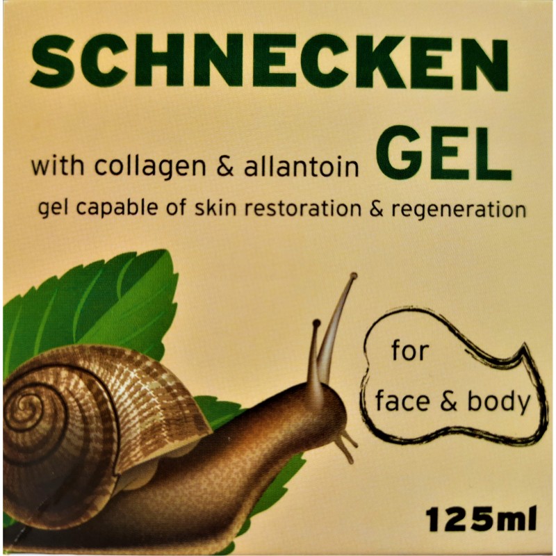 VOM PULLACH HOF Schnecken (Snail) Gel with Collagen & Allantoin for Face & Body Τζελ Ανάπλασης & Ενυδάτωσης με Έκκριμα Σαλιγκαριού, Κολλαγόνο & Αλλαντοΐνη για Πρόσωπο & Σώμα 125ml