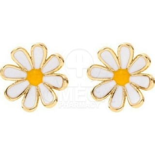 MEDISEI Dalee Ασημένια Σκουλαρίκια Daisies 05426 1 ζευγάρι