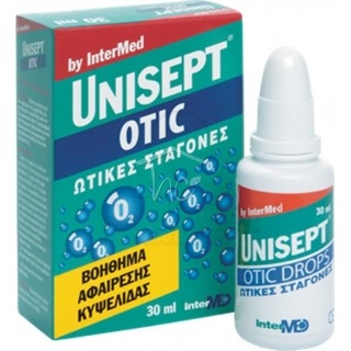 INTERMED Unisept Otic Ωτικές Σταγόνες για Όλες τις Ηλικίες 30ml