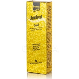 INTERMED Unident Gold Λευκαντική Οδοντόκρεμα 100ml