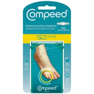 COMPEED Corn Medium Μεσαία Επιθέματα για Κάλους 10τμχ