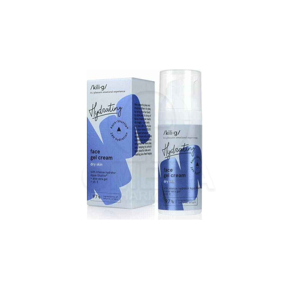 KILIG Hydrating Face Gel Cream Dry Skin Κρέμα Τζελ Εντατικής Ενυδάτωσης