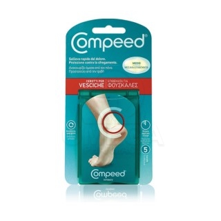 COMPEED Blister Medium Μεσαία Επιθέματα για Φουσκάλες 5τμχ