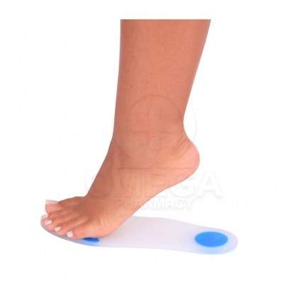 ABC Orthopedic Health Products Soft Step SS 004 Silicone Insoles Πάτος Σιλικόνης Ολόκληρος XLarge Μέγεθος (43-45) 1 Ζευγάρι