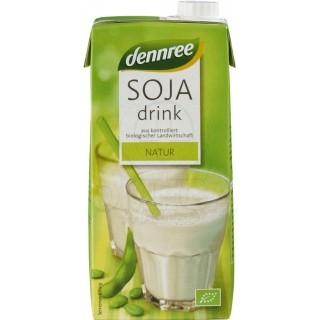 DENNREE Βιολογικό Ρόφημα Σόγιας 1 LT