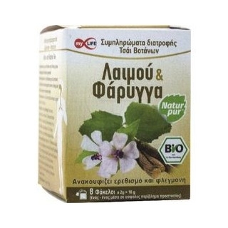 MyLife Βιολογικό Τσάι Λαιμού & Φάρυγγα 16gr