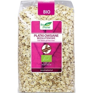 BIO PLANET Βιολογικές Νιφάδες Βρώμης Μέτριες Χωρίς Γλουτένη 600gr