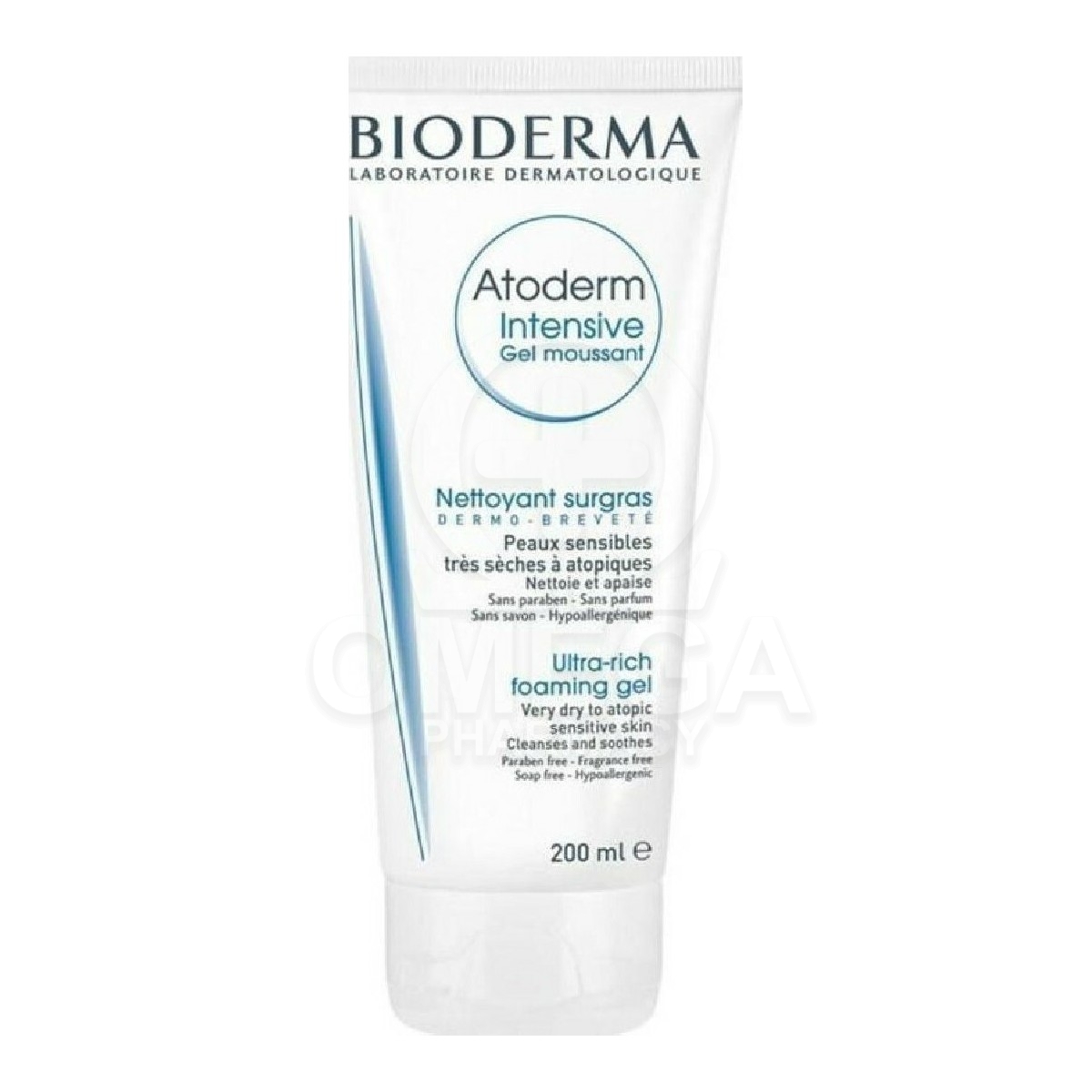 BIODERMA Atoderm Intensive Gel Moussant Καταπραϋντικό Καθαριστικό σε
