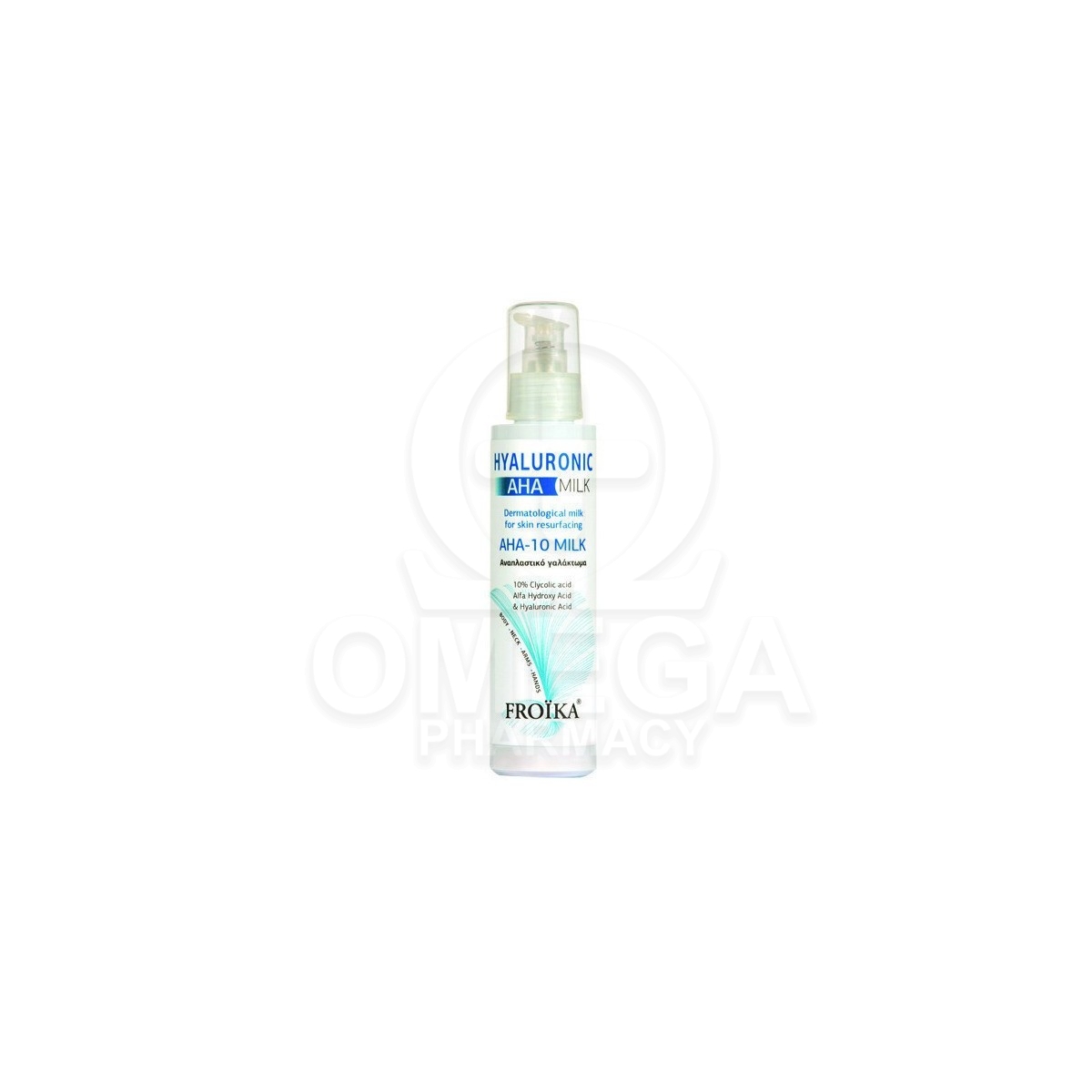 FROIKA Hyaluronic AHA 10 Milk Αναπλαστικό Γαλάκτωμα Προσώπου & Σώματος ...