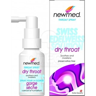 NEWMED Throat Spray Αντιφλεγμονώδες Σπρέι Ενυδάτωσης Λαιμού 30ml