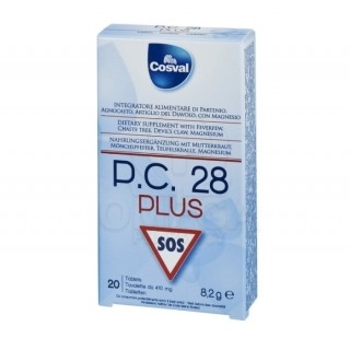 Cosval P.C. 28 Plus Φυτικό Παυσίπονο 20 tablets