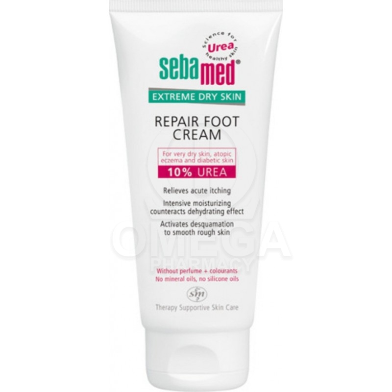SEBAMED Foot Cream Urea 10 Κρέμα Ποδιών με Ουρία για Ισχυρή Εντατική