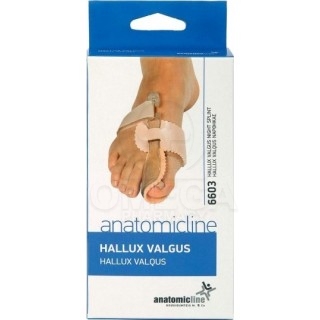 ANATOMIC LINE 6603 Hallux Valgus Night Splint Νάρθηκας Βλαισού Μεγάλου Δαχτύλου για το Δεξί Πόδι 1τμχ