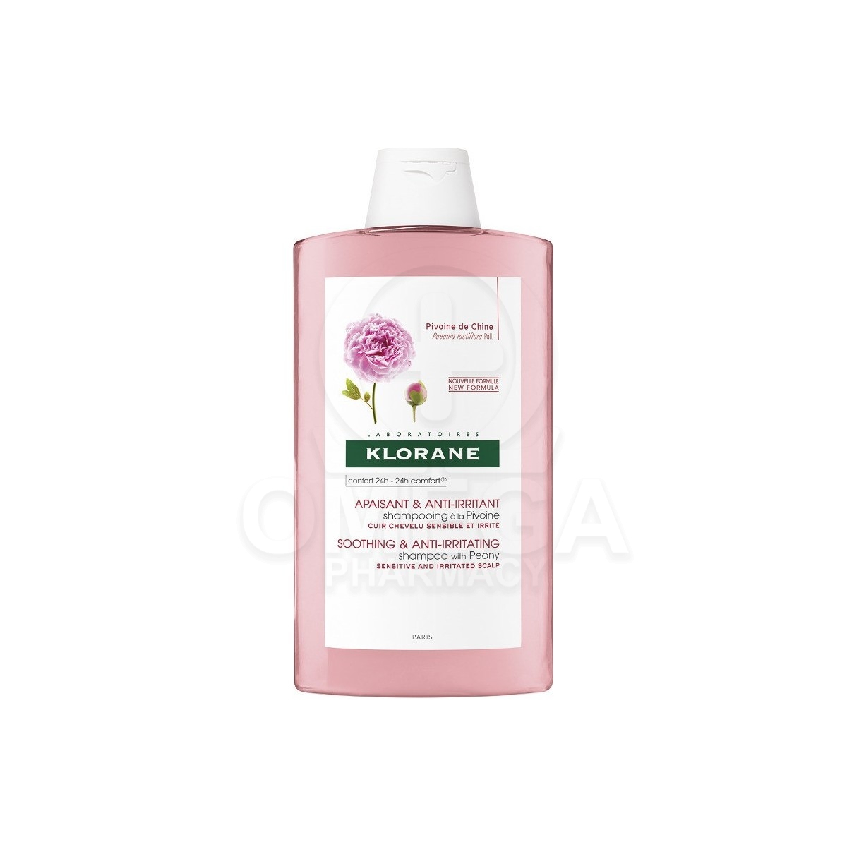 KLORANE Shampoo Pivoine Σαμπουάν με Εκχύλισμα Παιώνιας για το Ευαίσθητο