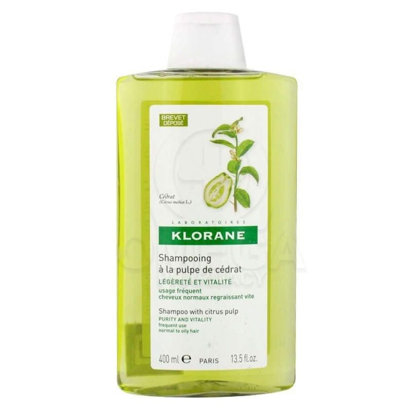 KLORANE Citrus Pulp Shampoo Σαμπουάν Συχνής Χρήσης με Πολτό Κίτρου