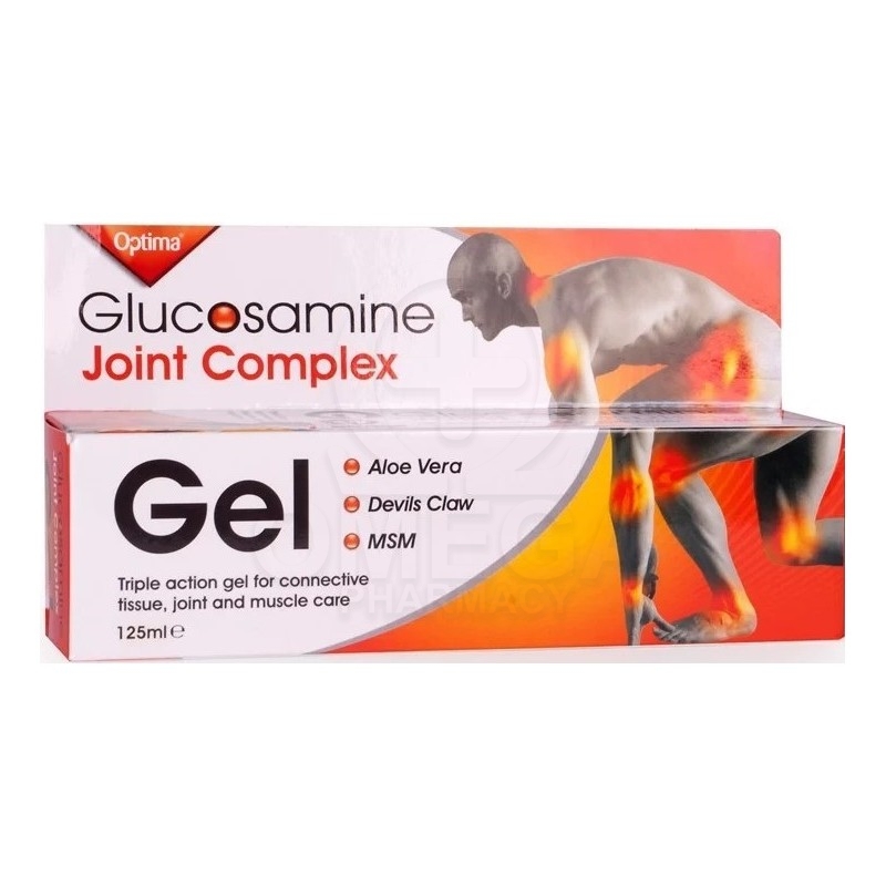 OPTIMA Glucosamine Joint Complex Gel Φυτικό Τζελ με Γλυκοζαμίνη για τις