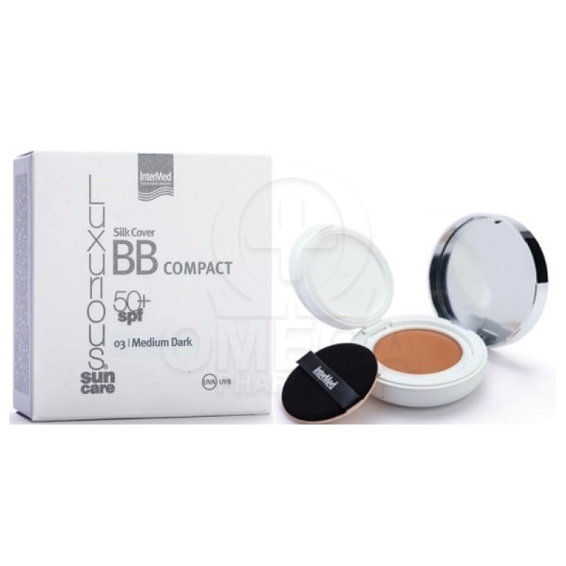INTERMED Luxurious Sun Care Silk Cover BB Compact SPF50+ No. 3 Medium