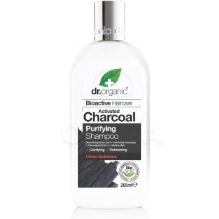 DR.ORGANIC Activated Charcoal Purifying Shampoo Σαμπουάν με Ενεργό Άνθρακα 265ml