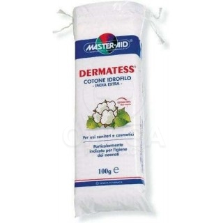 MASTER AID Dermatess Cotton Υδρόφυλλο 100% Βαμβάκι, 100gr