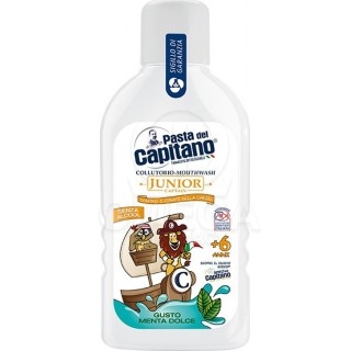 PASTA DEL CAPITANO Junior Στοματικό Διάλυμα με Γεύση Μέντας για 6+ Χρονών 400ml