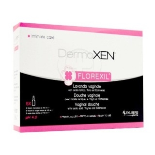 DERMOXEN Florexil Vaginal Douche pH4.0 5x140ml
