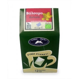 CRETAN HERBS Γαία Έτεκεν Balsam Βιολογικό Βάλσαμο 12 φακελάκια