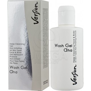VERSION Wash Gel AHA Deep Cleansing Face & Body 200ml