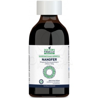 DOCTOR'S FORMULAS Nanofer Φορμουλα Νανοσωματιδιακού Σιδήρου 15mg 300ml