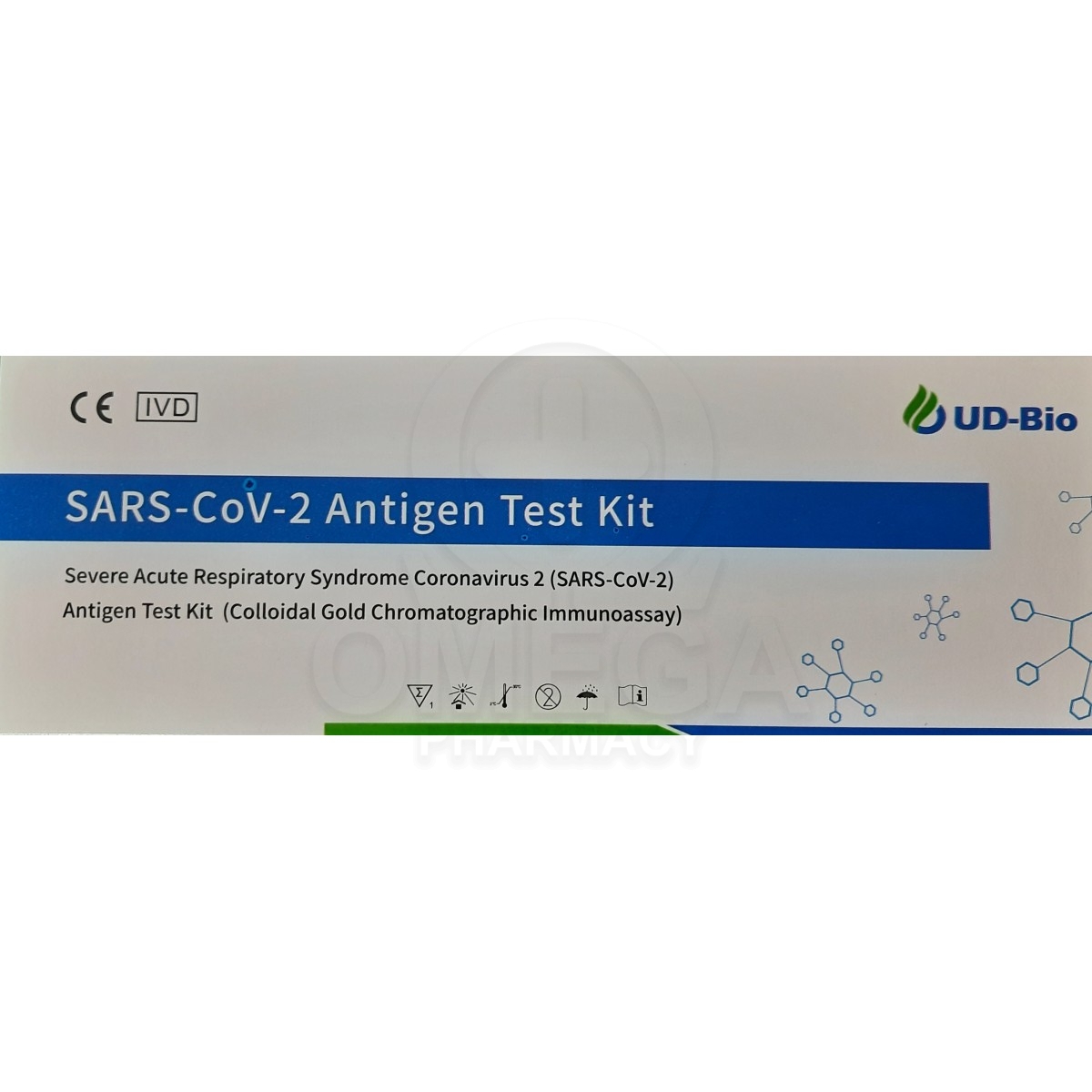 UDBIO SarsCoV2 Antigen Test Kit (Colloidal Gold) Αυτοδιαγνωστικό