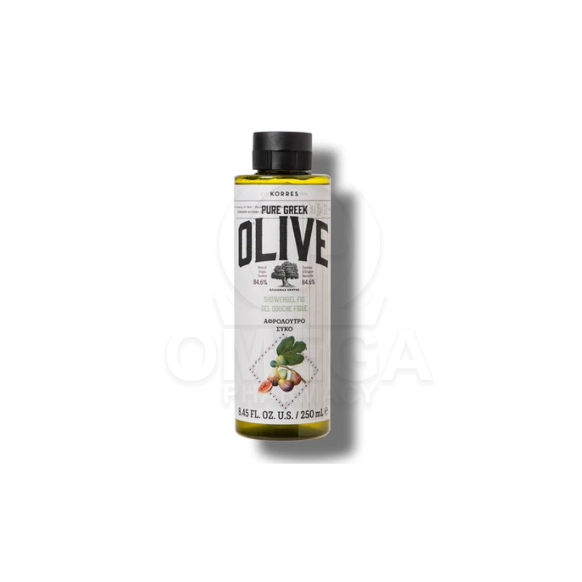KORRES Pure Greek Olive Showergel Fig 250ml