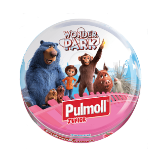 PULMOLL Junior Καραμέλες για Παιδιά με Βατόμουρο, Εχινάκεια & Βιταμίνη C Καταπραΰνουν το Λαιμό & Ενισχύουν το Ανοσοποιητικό - Χω