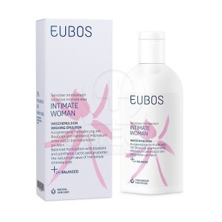EUBOS Intimate Woman Washing Emulsion Υγρό Καθαρισμού για την Ευαίσθητη Περιοχή, 200ml