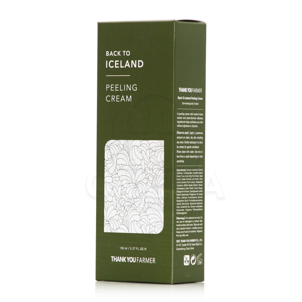 THANK YOU FARMER Back to Iceland Peeling Cream Κρέμα Απολέπισης 150ml